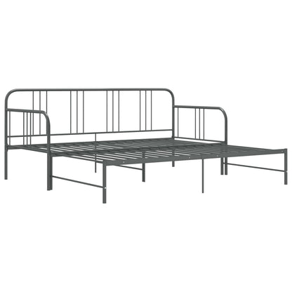 Sofa Bed Frame | Grey | Powder-coated metal | 90x200cm