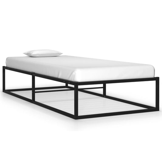 Bed Frame | Black | Powder-coated metal | Single | Tough | Bed Frame