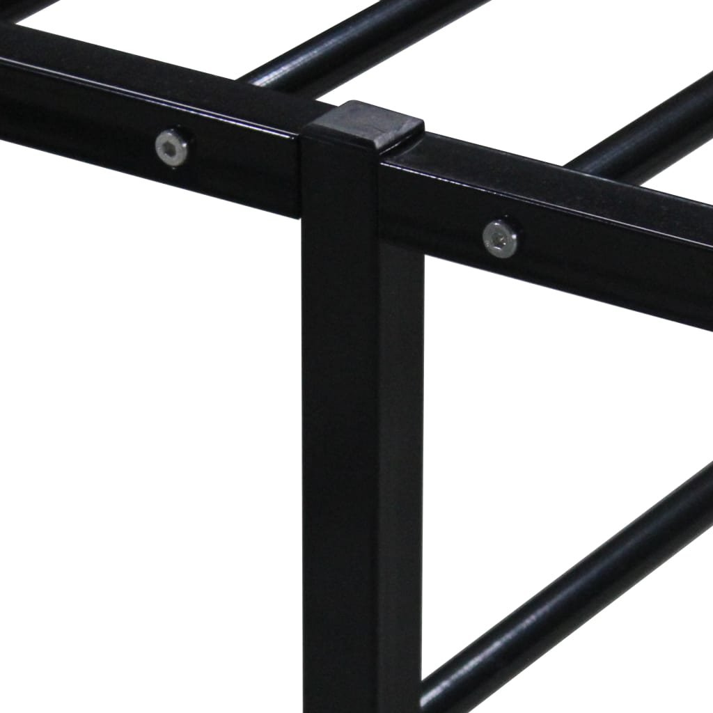 Bed Frame | Black | Powder-coated metal | Single | Tough | Bed Frame