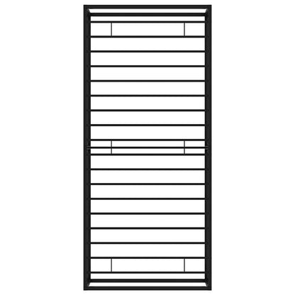 Bed Frame without Mattress Black Metal 100x200 cm