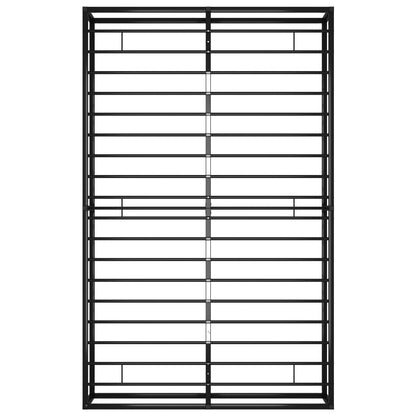 Bed Frame | Black | Metal | 120x200 cm | Bed Frame | Rectangular | Modern
