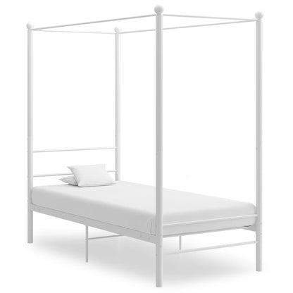 Bed Frame | White | Powder-coated metal | Single | Bed Frame