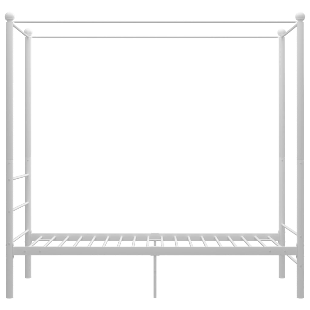 Bed Frame | White | Powder-coated metal | Single | Bed Frame
