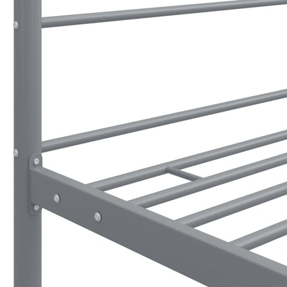 Bed Frame | Grey | Powder-coated metal | Double | Classic/Traditional