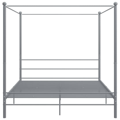 Bed Frame | Grey | Powder-coated metal