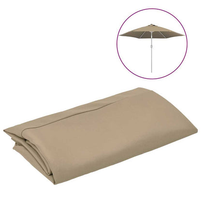 Replacement Fabric | Taupe | 100% polyester | 300 cm diameter