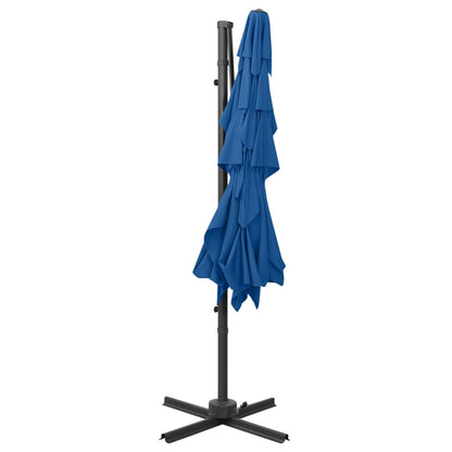 Garden Parasol | Azure Blue | Polyester | 250x250 cm