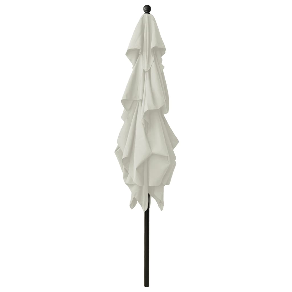 Parasol | Sand | Polyester | 2.5 m x 2.5 m | UV-resistant materials