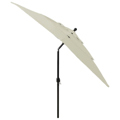 Parasol | Sand | Polyester | 2.5 m x 2.5 m | UV-resistant materials