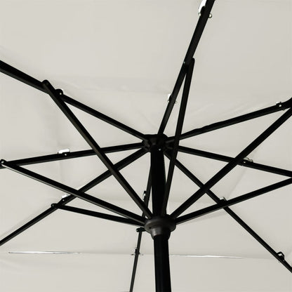 Parasol | Sand | Polyester | 2.5 m x 2.5 m | UV-resistant materials
