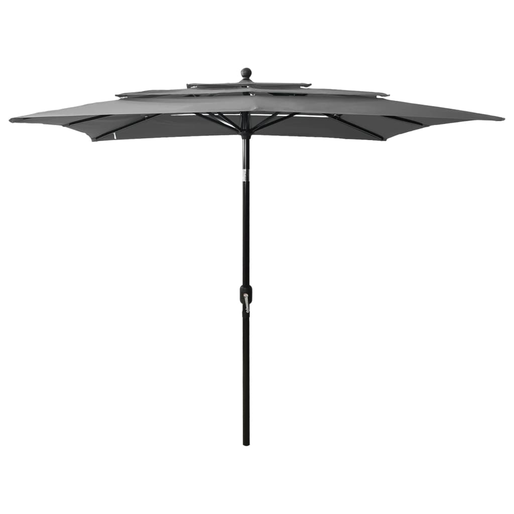 Parasol | Anthracite | UV protective polyester | 2.5m x 2.5m