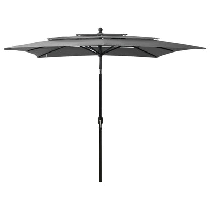 Parasol | Anthracite | UV protective polyester | 2.5m x 2.5m