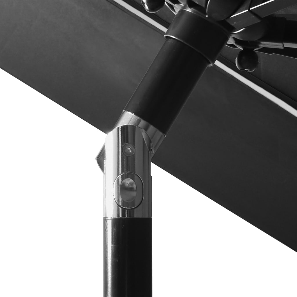 Parasol | Anthracite | Polyester | 3 m diameter | Collapsible | Parasol