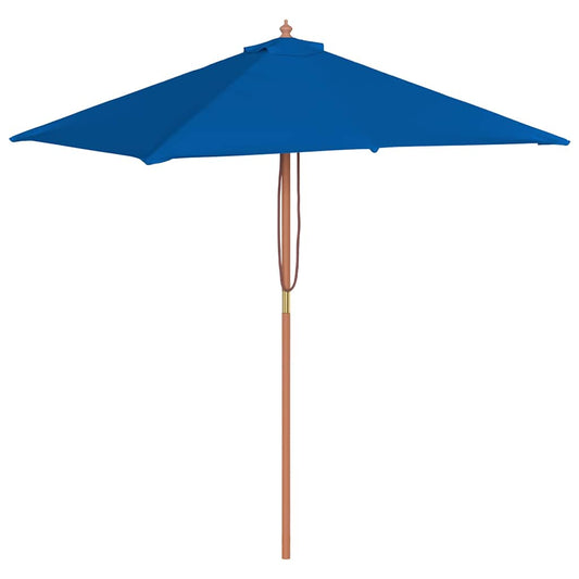 Garden Parasol | Blue | Fabric | 150x200 cm | Collapsible