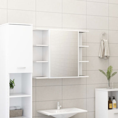 Bathroom Furniture Set | White | Engineered wood | Medium