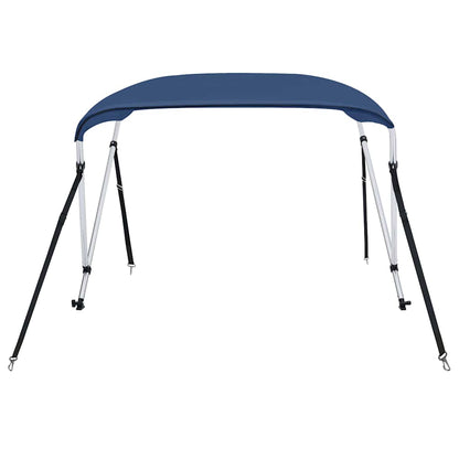 93128 vidaXL 2 Bow Bimini Top Navy Blue 180x150x110 cm