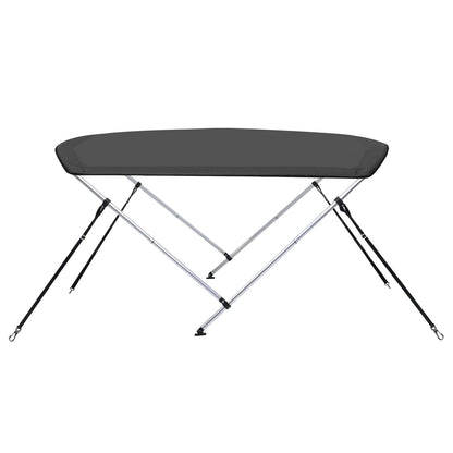 93129 vidaXL 2 Bow Bimini Top Anthracite 150x120x110 cm