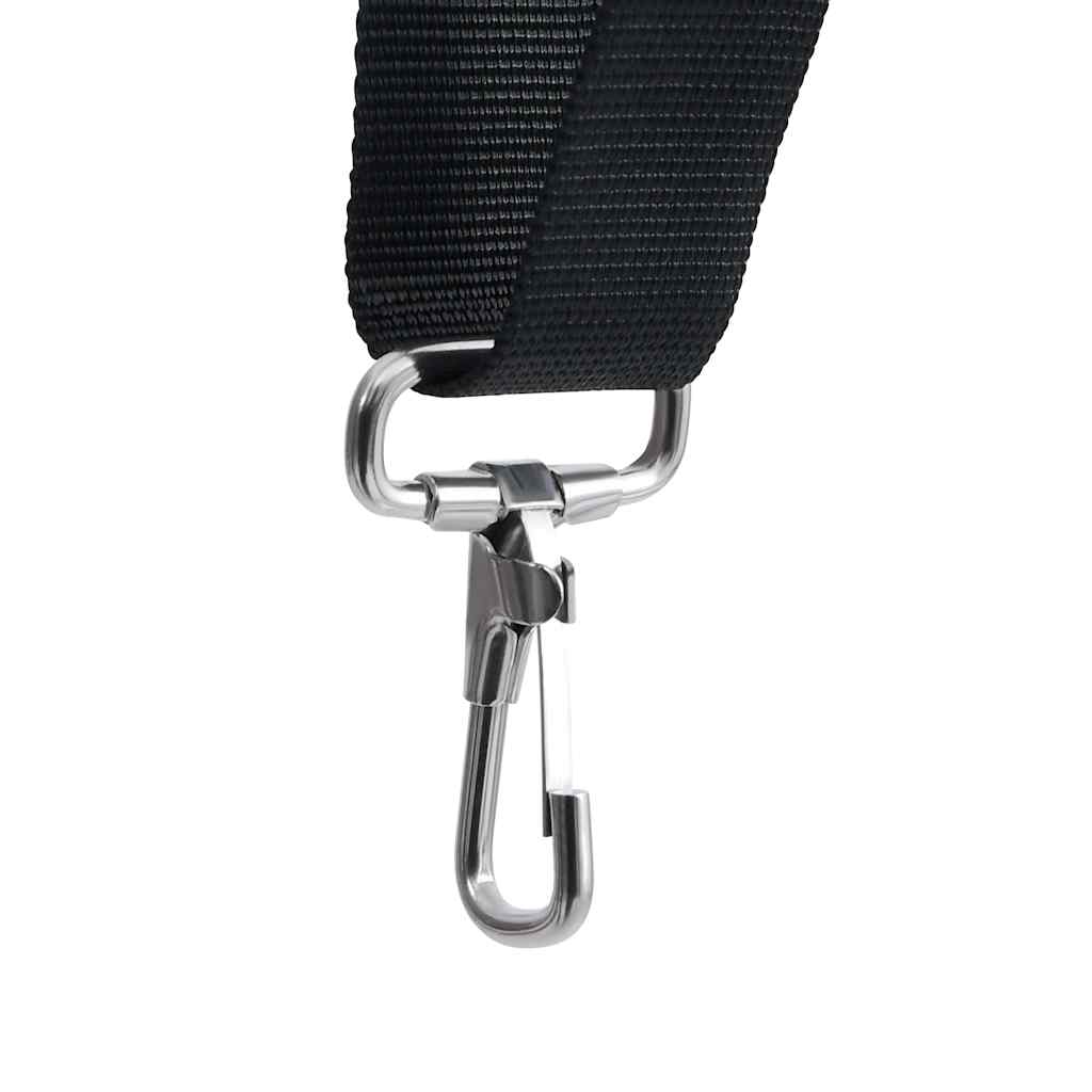 93130 vidaXL 2 Bow Bimini Top Anthracite 180x130x110 cm