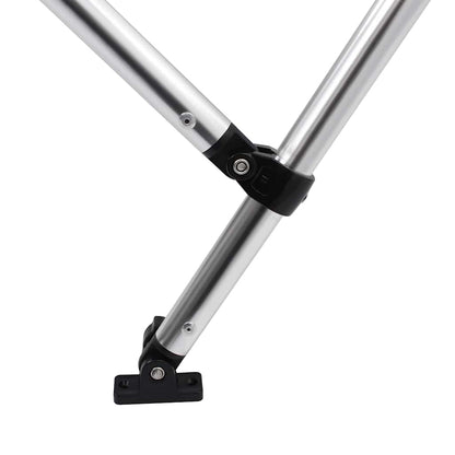 93136 vidaXL 3 Bow Bimini Top Anthracite 183x196x137 cm