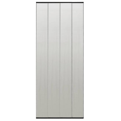 Insect Door Screen with Mesh Curtain Black 100x220 cm Polyester