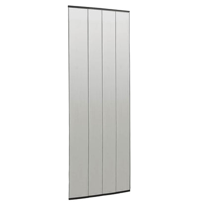 Insect Door Screen with Mesh Curtain Black 100x220 cm Polyester