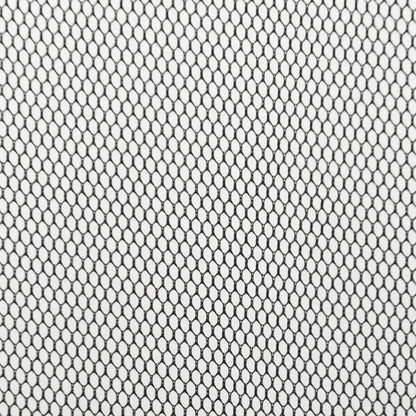 Insect Door Screen with 5-Piece Mesh Curtain Black 120x240 cm