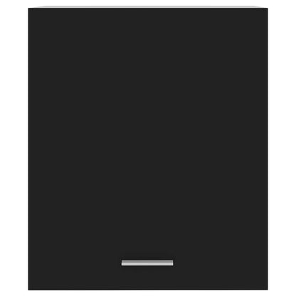805079 vidaXL Hanging Cabinets 2 pcs "Lyon" Black 50x31x60 cm Engineered Wood