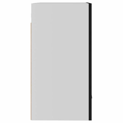 805079 vidaXL Hanging Cabinets 2 pcs "Lyon" Black 50x31x60 cm Engineered Wood