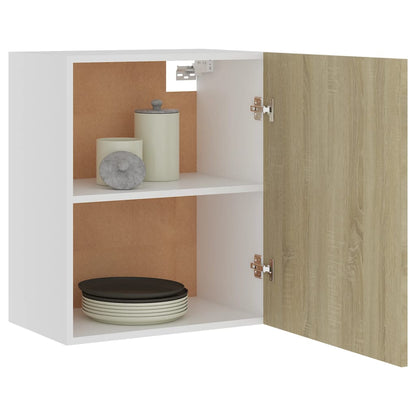 Hanging Cabinet Lyons 2 pcs Sonoma Oak 50x31x60 cm Engineered Wood