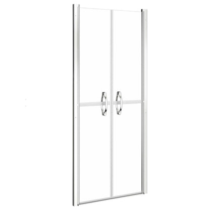 Shower Door Clear ESG 86x190 cm