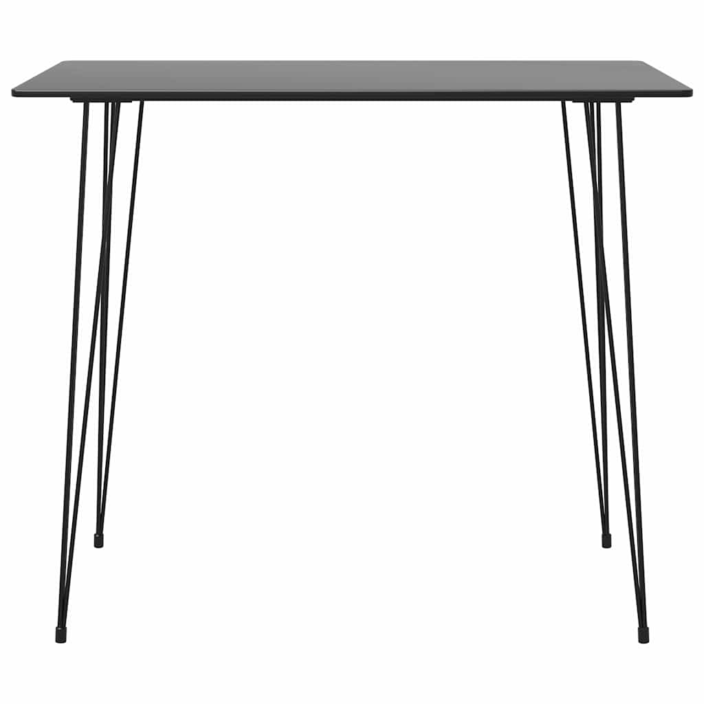5 Piece Bar Set Black and Grey