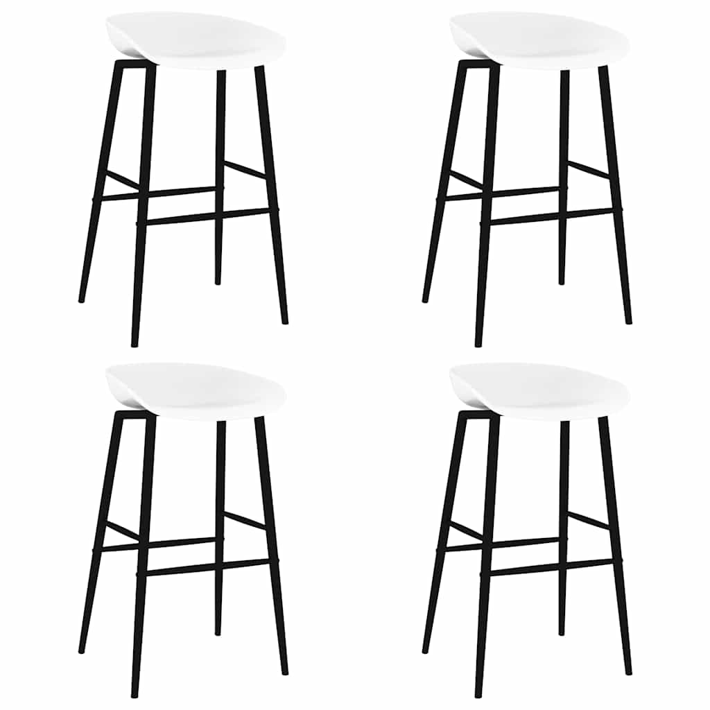 5 Piece Bar Set White