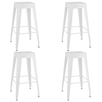 5 Piece Bar Set White