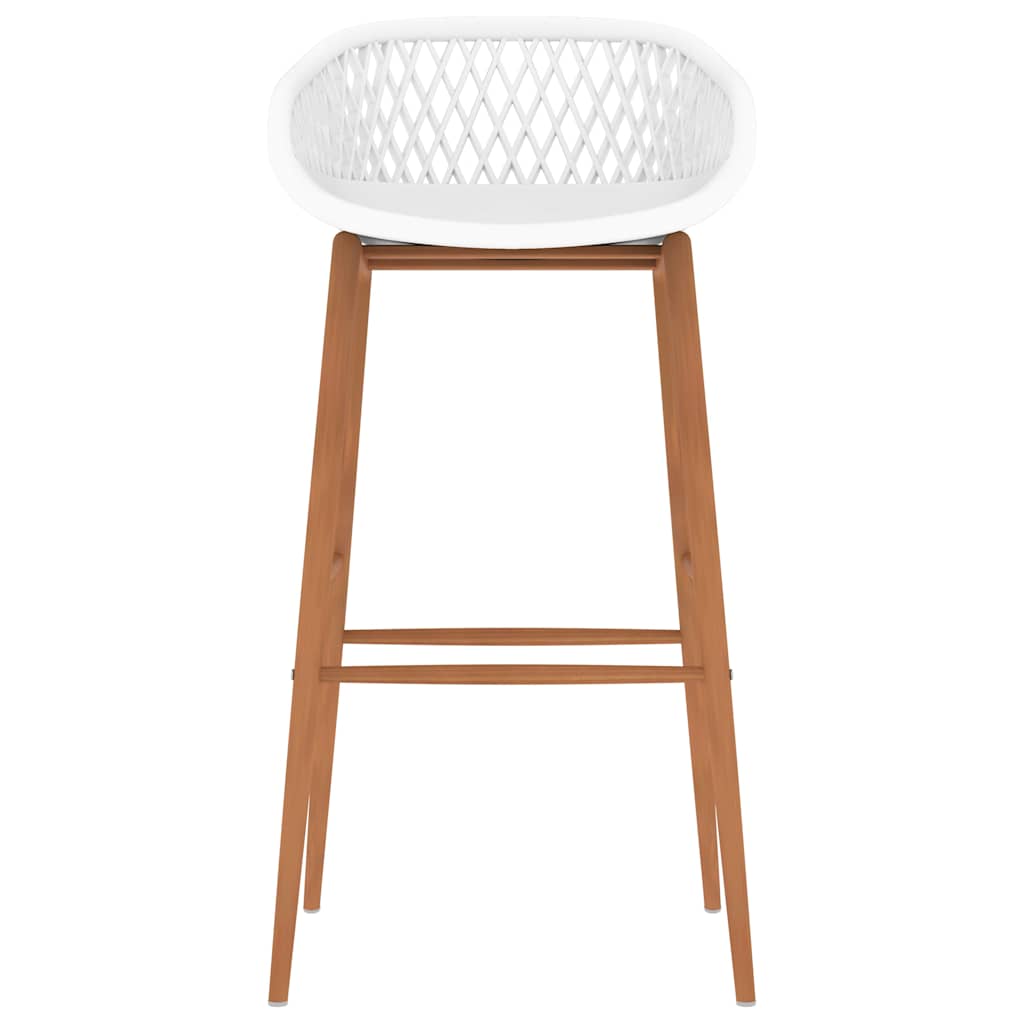 7 Piece Bar Set White