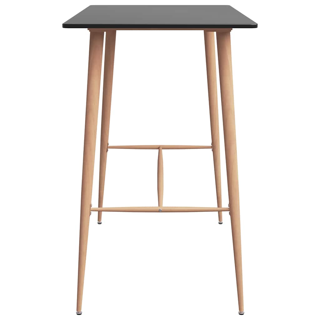 Bar Set | Black | MDF, Metal, PP | Standard | Ergonomic | Bar Set