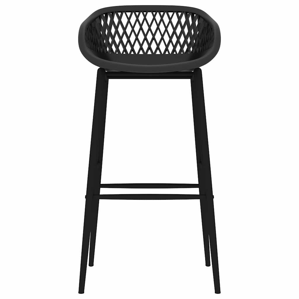 Bar Set | Black | MDF, Metal, PP | Standard | Ergonomic | Bar Set