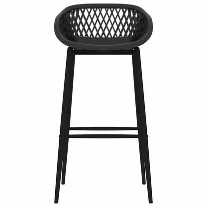 Bar Set | Black | MDF, Metal, PP | Standard | Ergonomic | Bar Set