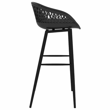 Bar Set | Black | MDF, Metal, PP | Standard | Ergonomic | Bar Set