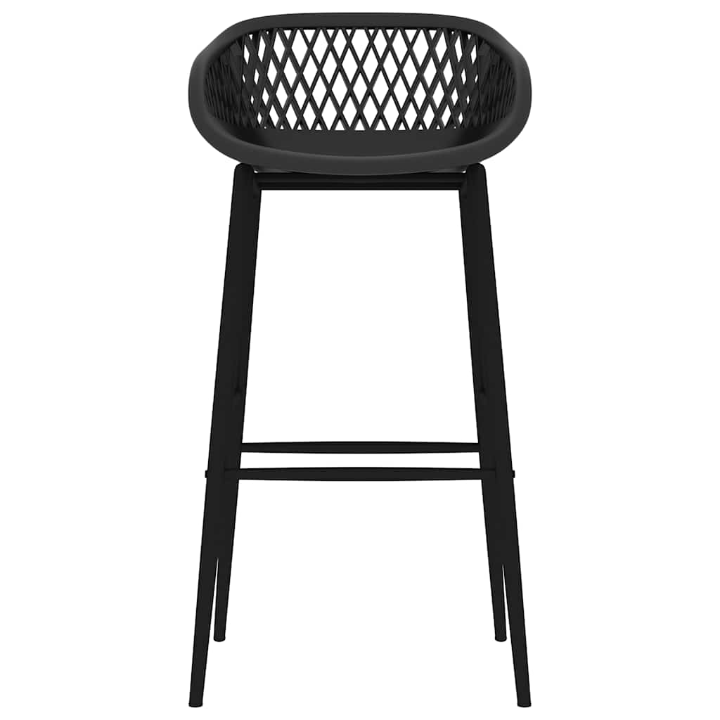 7 Piece Bar Set Black