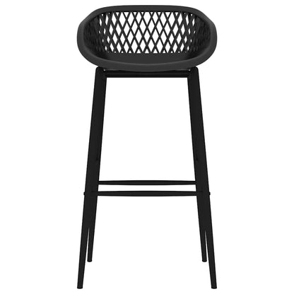 7 Piece Bar Set Black