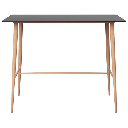 Bar Set | Black | MDF, PP, Metal | Medium | Ergonomic | Bar Set