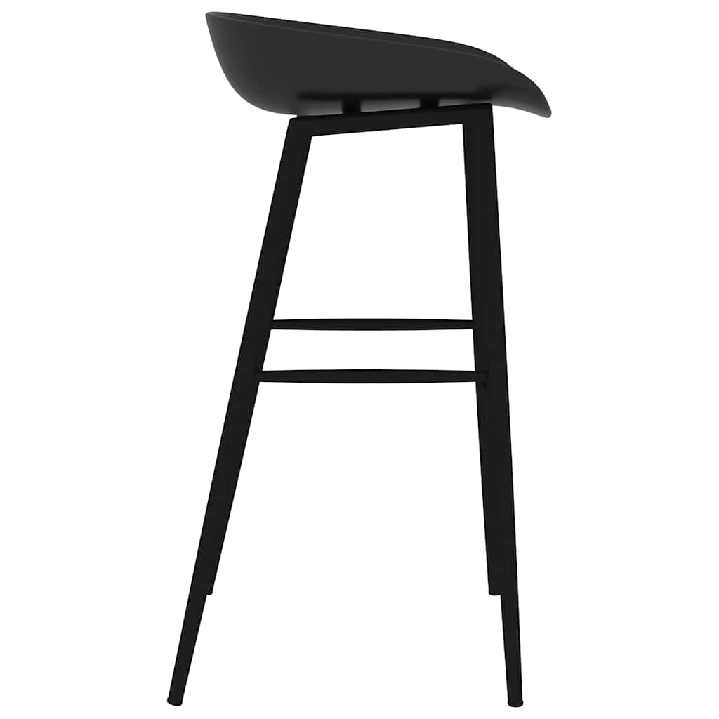 Bar Set | Black | MDF, PP, Metal | Medium | Ergonomic | Bar Set