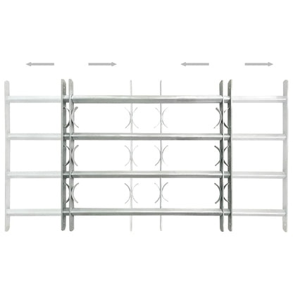 Adjustable Security Grilles for Windows 2 pcs 1000-1500 mm