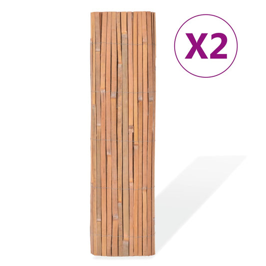 Bamboo Fences 2 pcs 100x400 cm