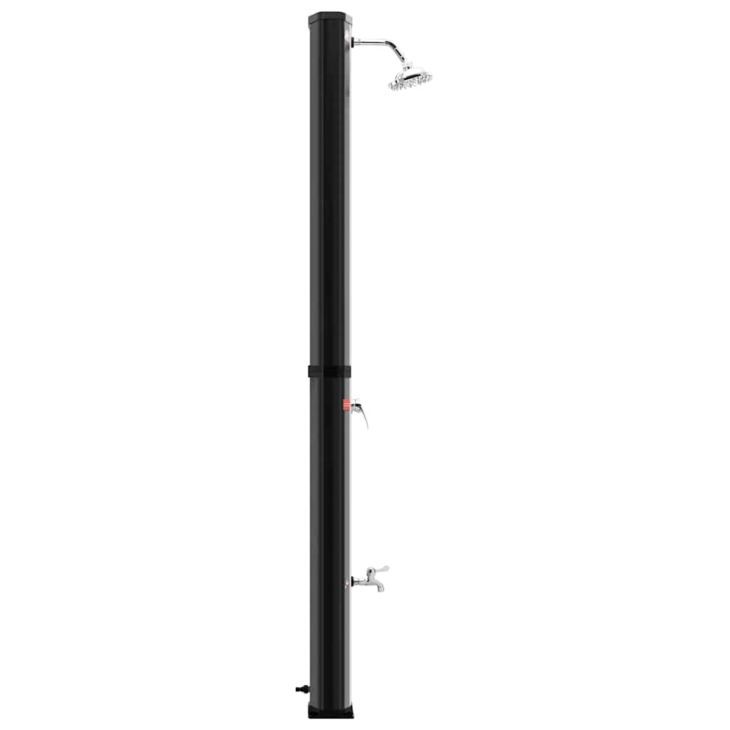 Outdoor Solar Shower with Shower Head and Faucet 35 L