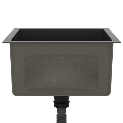 Handmade Kitchen Sink Black Stainless Steel