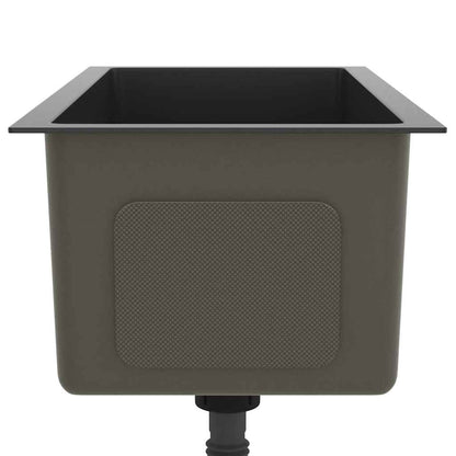 Handmade Kitchen Sink Black Stainless Steel
