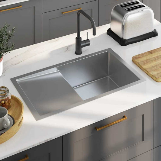 Handmade Kitchen Sink Stainless Steel