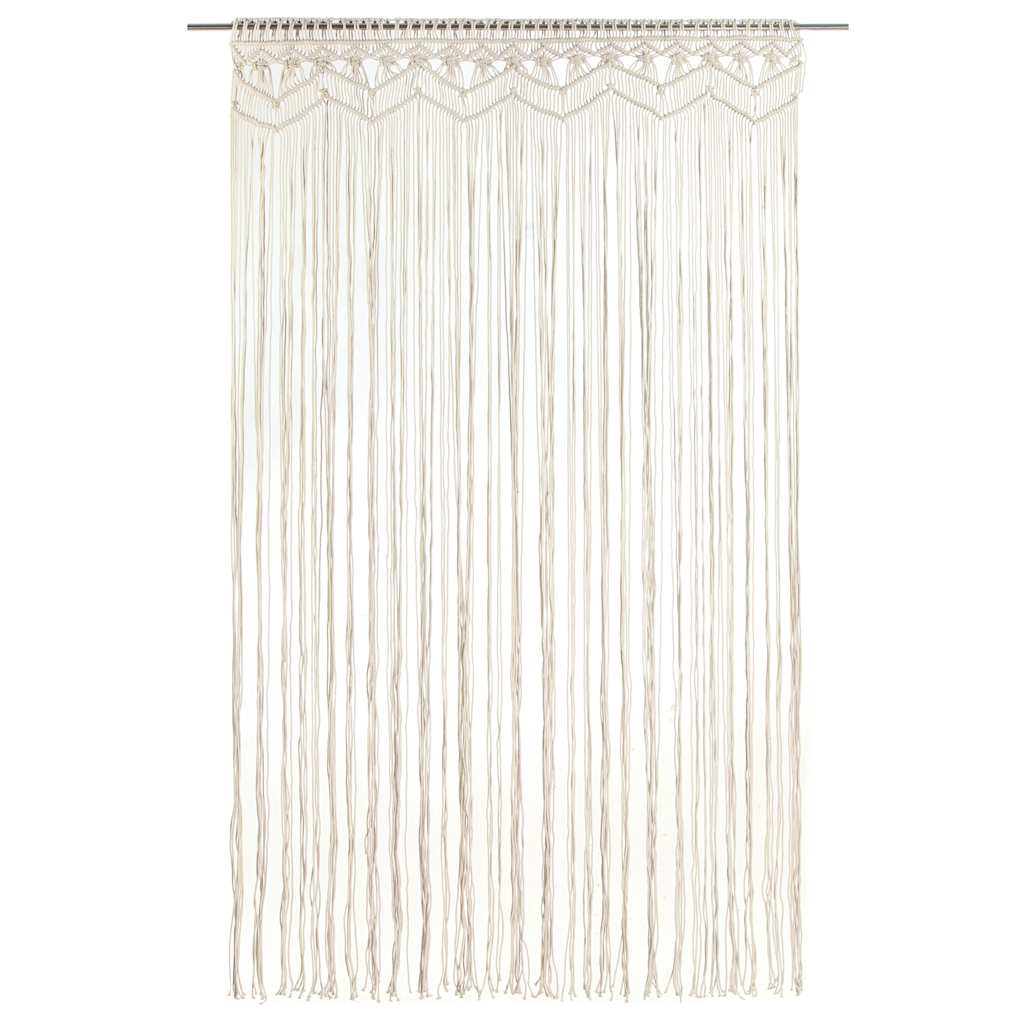 Macrame Curtain 140x240 cm Cotton