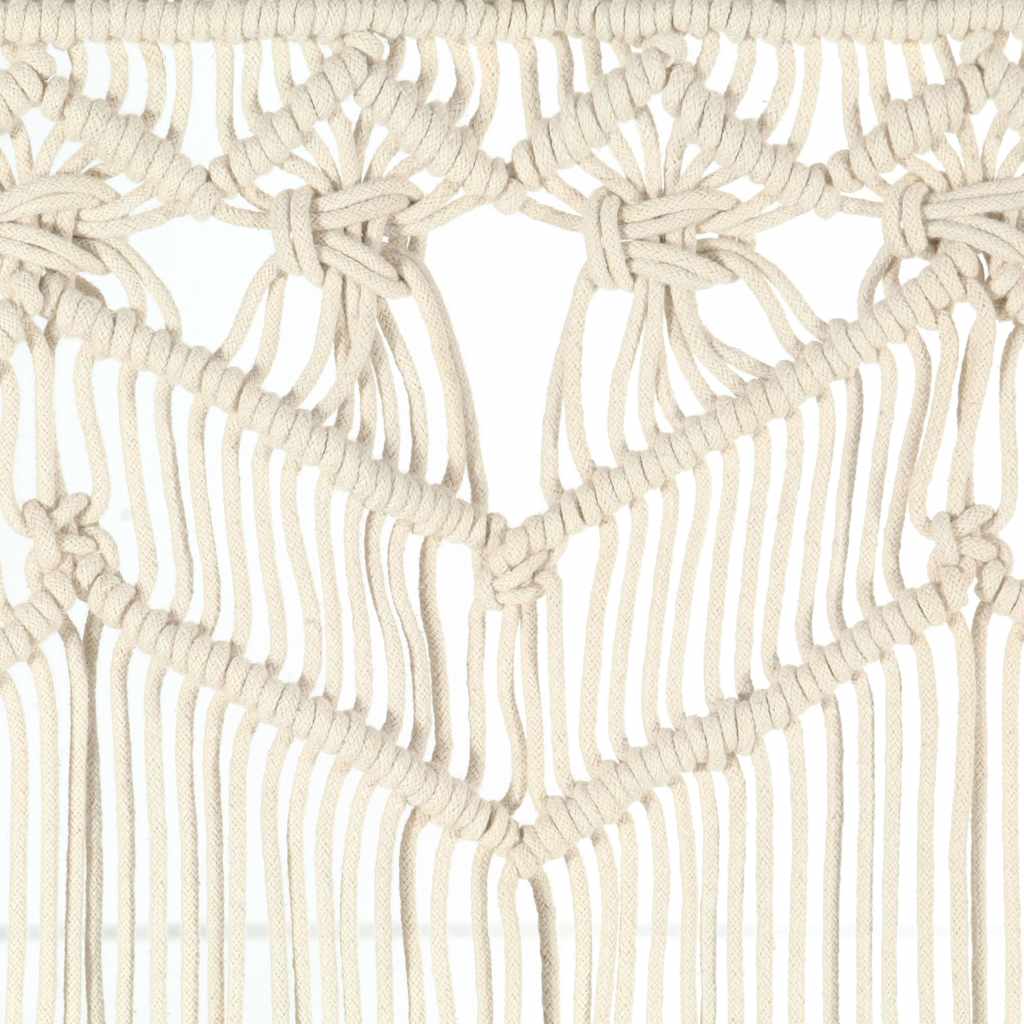 Macrame Curtain 140x240 cm Cotton